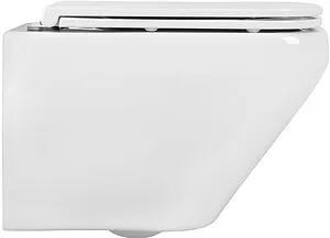 Унитаз подвесной безободковый Aquatek Лира белый AQ1155-00, 3