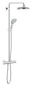Душевая система с термостатом для душа Grohe Euphoria Power&Soul System 190 хром 26186000 Душевая система с термостатом для душа Grohe Euphoria Power&Soul System 190 хром 26186000, 1
