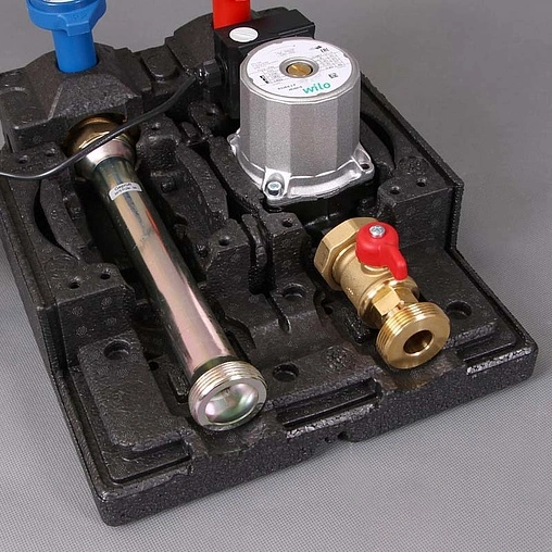 Насосный модуль с прямым контуром 1½&quot;н х 1&quot;в WATTS HK25-KH 10026637 с насосом Wilo Star RS 25/6 180