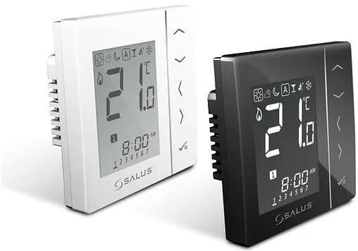 Беспроводной комнатный терморегулятор ZigBee 230В Salus SMART HOME черный VS10BRF