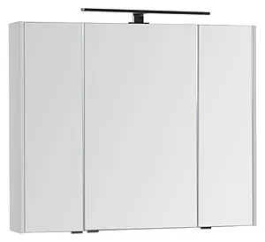 Шкаф-зеркало Aquanet Латина 90 белый 00179605, 1