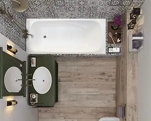 Ванна акриловая Vagnerplast Aronia 160x75 VPBA160ARN2X-04, 3