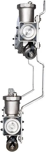 Группа коллекторная с расходомерами 9 отводов 1&quot;в/в x ¾&quot;ек Valtec VTc.579.EMNX.0609