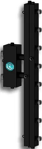 Распределительный коллектор 4 контура с гидрострелкой 1¼&quot;н x 1&quot;н Cевер-V4 1925013