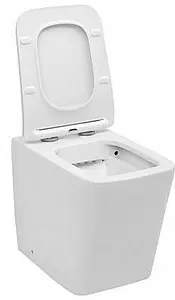 Унитаз приставной безободковый Aquanet Tavr-F Rimless белый TAVR-F, 5