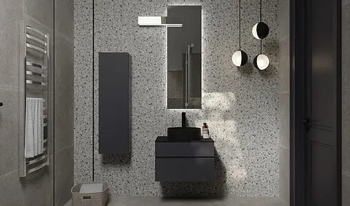 Тумба-умывальник подвесная Raval Decent 60 антрацит Dec.01.60/A/RL