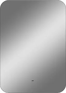 Зеркало с подсветкой Continent Burzhe Led 50x70 с бесконтактным сенсором белый ЗЛП319, 1