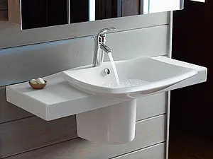 Раковина Jacob Delafon Escale 100 белый E1280-00 Раковина Jacob Delafon Escale 100 белый E1280-00, 3