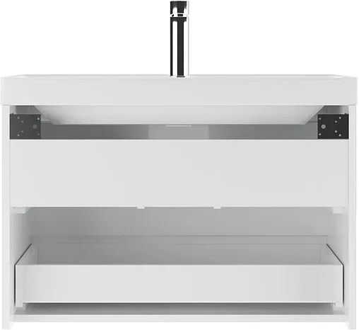 Тумба-умывальник подвесная Айсберг Веста 70 белый DV5916T+4670142930037