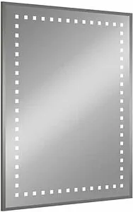 Зеркало с подсветкой Continent Италия Люкс белый ЗЛП07, 1