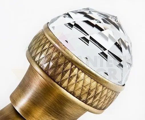 Смеситель для раковины Migliore Axo Swarovski бронза ML.AXO-625F.Br