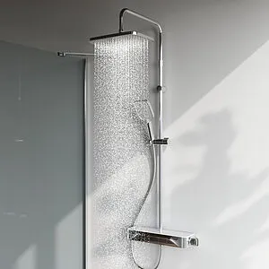 Душевая система с термостатом для ванны Am.Pm Func хром F078F300 Душевая система с термостатом для ванны Am.Pm Func хром F078F300, 4