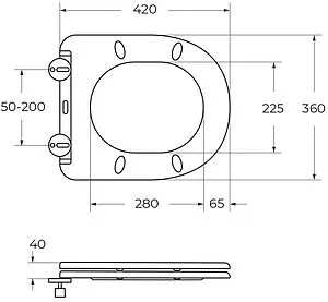 Унитаз подвесной безободковый BelBagno Sfera-R белый BB046CHR/SC, 3