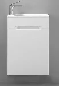 Тумба-умывальник подвесная Jorno Modul 50 белый Mol.01.50/P/W/JR+Mol.08.50/W/JR Тумба-умывальник подвесная Jorno Modul 50 белый Mol.01.50/P/W/JR+Mol.08.50/W/JR, 3