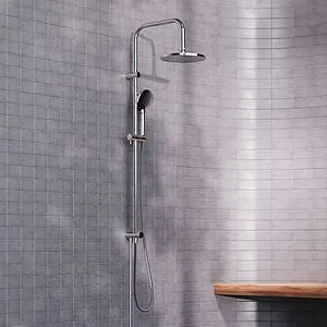 Душевая система без смесителя Damixa Jupiter хром 977000000 Душевая система без смесителя Damixa Jupiter хром 977000000, 3