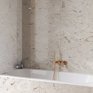 Смеситель для душа скрытого монтажа Ravak Eleganta розовое золото X070370 Смеситель для душа скрытого монтажа Ravak Eleganta розовое золото X070370, 3