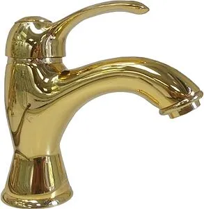 Смеситель для раковины Fiore Jafar золото 47GO5221, 3