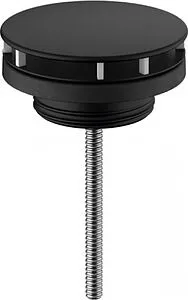 Выпуск без перекрытия для раковины без перелива Hansgrohe чёрный матовый 50001670 Выпуск без перекрытия для раковины без перелива Hansgrohe чёрный матовый 50001670, 1