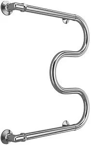 Полотенцесушитель водяной Terminus М-образный AISI 1&quot; БШ 600х500 полированная сталь 4620768881411, 1