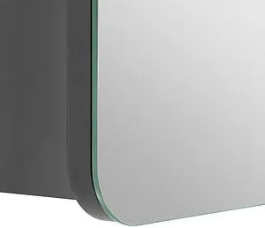 Шкаф-зеркало Aquaton Ар-Деко 85 серый кобальт 1A280602DD8D0, 3