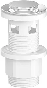 Выпуск автоматический для раковины с переливом Am.Pm хром F0700P00 Выпуск автоматический для раковины с переливом Am.Pm хром F0700P00, 1