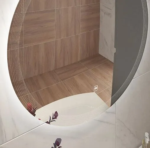 Зеркало с подсветкой Cezares Eco 90x90 CZR-SPC-ECO-900-LED-TCH