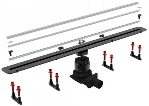 Лоток душевой Set 550мм h=72мм 0.8л/сек Pestan Confluo Slim Line+ 550 13100026