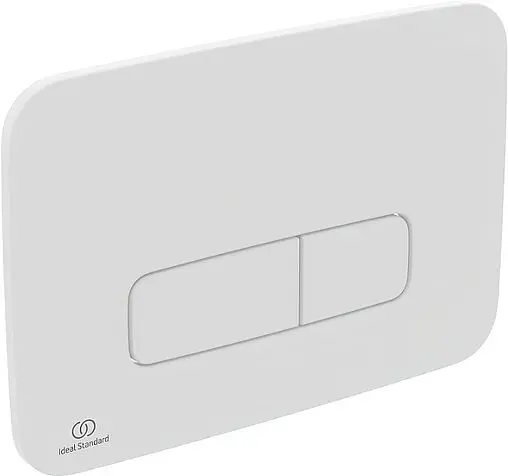 Комплект 5 в 1 Ideal Standard Tesi AquaBlade T3868V¼59AW с кнопкой R0459AW белый глянцевый