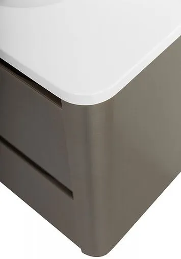 Тумба под умывальник подвесная Cezares Relax 100 сатин RELAX-1000-2C-SO-SAT-P