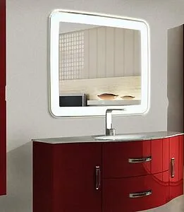 Зеркало с подсветкой Continent Velvette Led 91.5x68.5 с музыкальным блоком, с подогревом ЗЛП263 Зеркало с подсветкой Continent Velvette Led 91.5x68.5 с музыкальным блоком, с подогревом ЗЛП263, 3