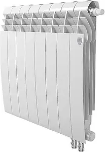 Радиатор биметаллический 8 секций нижнее правое подключение Royal Thermo BiLiner VD 500 Bianco Traffico RTBBTVDR50008 Радиатор биметаллический 8 секций нижнее правое подключение Royal Thermo BiLiner VD 500 Bianco Traffico RTBBTVDR50008, 1
