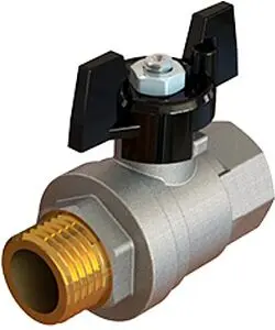 Кран шаровый ¾"в x ¾"н Elsen Strong T EV34.2201 Кран шаровый ¾"в x ¾"н Elsen Strong T EV34.2201, 1