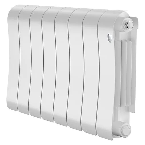Радиатор биметаллический 8 секций Royal Thermo Infinity 300 Bianco Traffico RTIBT30008