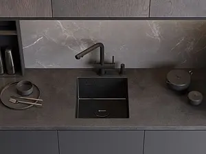 Мойка кухонная Omoikiri Taki 38-U/IF-IN нержавеющая сталь 4973043, 3