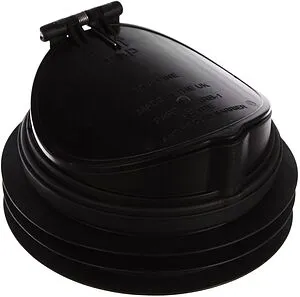 Манжета для фановой трубы Mc Alpine чёрный MRWC-ARB1, 2