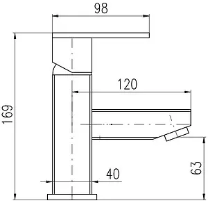 Смеситель для раковины Rav Slezak Loira золото LR526.5Z Смеситель для раковины Rav Slezak Loira золото LR526.5Z, 2