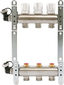 Группа коллекторная распределительная 3 отвода 1"в/в x ¾"ек Uni-fitt 451I4303 Группа коллекторная распределительная 3 отвода 1"в/в x ¾"ек Uni-fitt 451I4303, 5