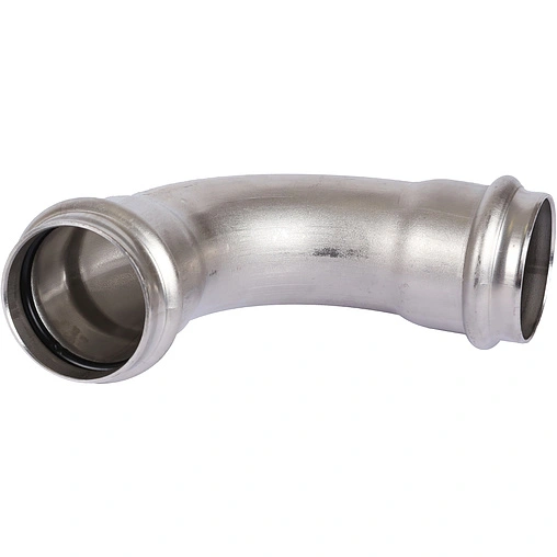 Уголок пресс двухраструбный 35мм угол 90° Sanha NiroSan 9002A 69002A35