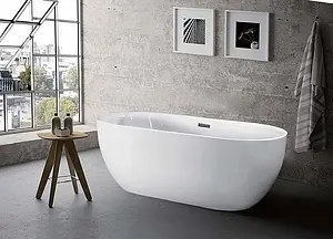 Ванна акриловая отдельностоящая Aquatek Афина 170x78 AQ-44778, 4