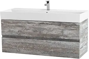 Тумба под умывальник подвесная Cezares Molveno 46 120 Legno Grigio MOLVENO 46-120-2C-SO-LG Тумба под умывальник подвесная Cezares Molveno 46 120 Legno Grigio MOLVENO 46-120-2C-SO-LG, 3