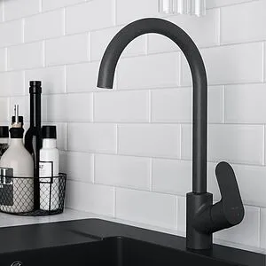 Смеситель для кухни Am.Pm Like элегантный чёрный F8007122, 3