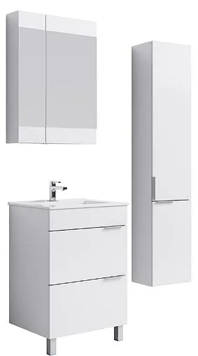 Шкаф-пенал подвесной Aqwella Brig 30 белый Br.05.03/W Шкаф-пенал подвесной Aqwella Brig 30 белый Br.05.03/W