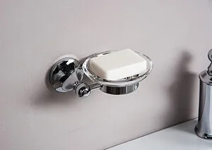 Мыльница Aquanet хром 5585 Мыльница Aquanet хром 5585, 5