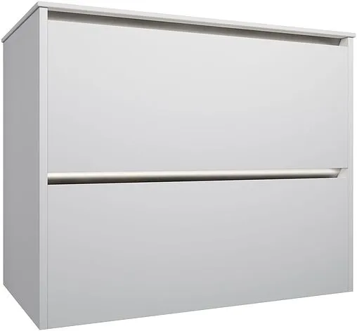 Тумба-умывальник подвесная Allen Brau Activity 80 белый/олива браш 1.34012.WM+