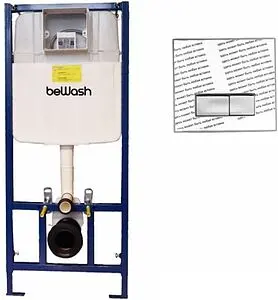 Инсталляция для подвесного унитаза Set 4 в 1 beWash BW74 K500RZVP0500SEF00000 с кнопкой свободная вставка/хром Инсталляция для подвесного унитаза Set 4 в 1 beWash BW74 K500RZVP0500SEF00000 с кнопкой свободная вставка/хром, 1