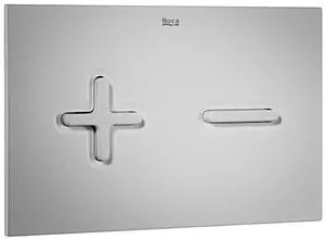 Клавиша смыва для унитаза Roca PL-6 890085002 хром матовый Клавиша смыва для унитаза Roca PL-6 890085002 хром матовый, 1