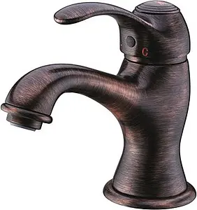 Смеситель для раковины Wasserkraft Isar бронза 1303 Смеситель для раковины Wasserkraft Isar бронза 1303, 1