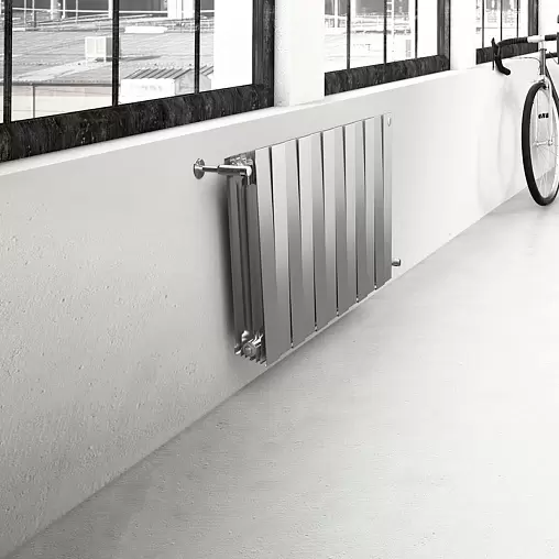 Радиатор биметаллический 6 секций Royal Thermo PianoForte 500 Silver Satin RTPNSS50006