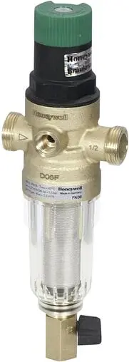 Фильтр тонкой очистки воды с редуктором давления ½&quot;н x ½&quot;н Honeywell-Braukmann FK06-½&quot;АА BRU HWLFIN355
