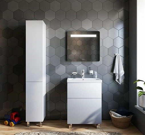 Тумба под умывальник напольная Am.Pm Gem 60 белый M90FSX06022WG32